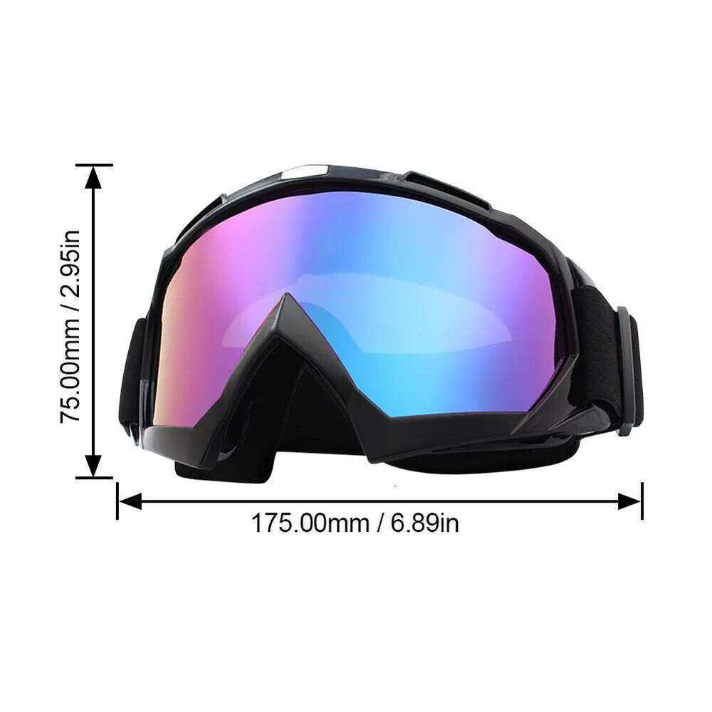 Windproof Snowboard Goggles Anti-Fog Cycling Sunglasses UV Protection for Winter Outdoor Sport S260304