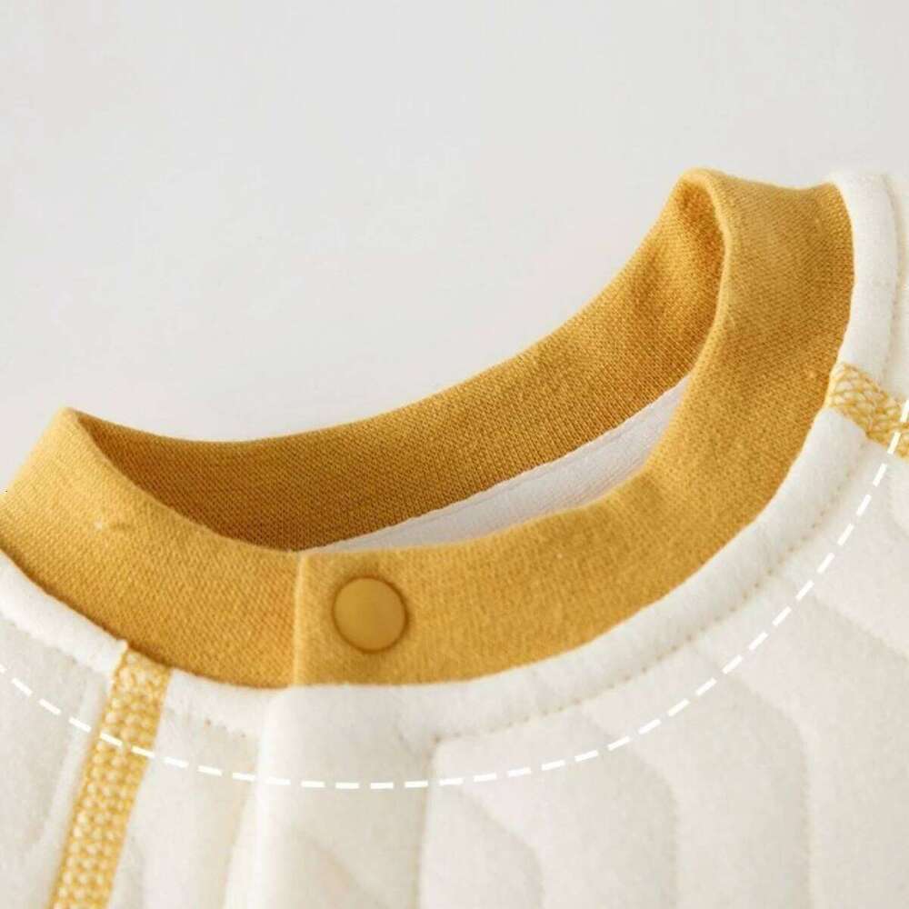 Baby Girl Cute Warm Spring Autumn Jumpsuit Newborns Pure Cotton Soft Onesie Romper Infant Boy 0-18 Months Outwear Clothes Z260304