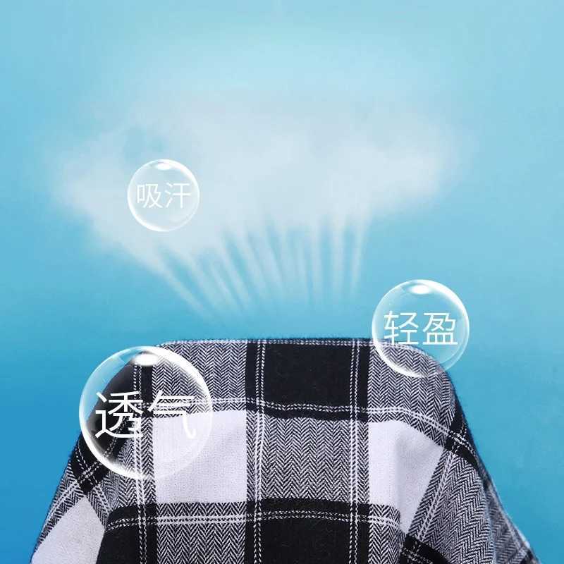 New Plaid Flannel Shirts For Men Long Sleeve 100Cotton Fashion Casual Soft Standard-Fit Man Blouse Clothes Oversize 6XL 7XL 8XL M260305