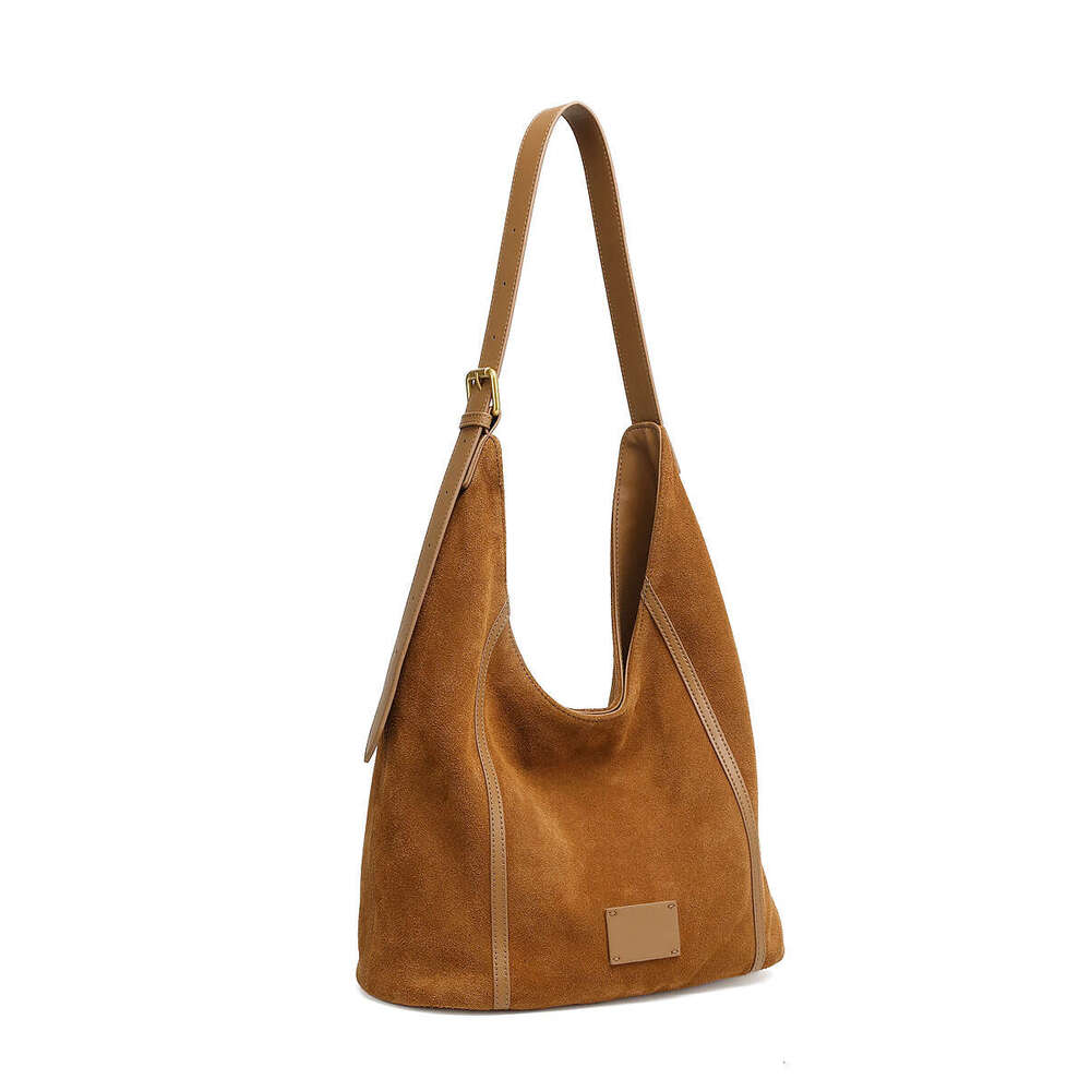 Luxury Shoulder Bags Totes Hobo For Women New Trend Genuine Leather S Single Underarm Large Capacity Niche Matte Cowhide Crossbody Bag SENYY