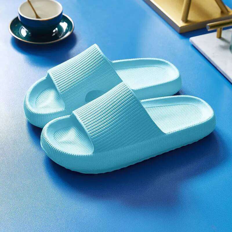 Kidmi Summer Thick Sole Men Softsole Slippers Outdoor Breathable for Home Flat Sandals Men's Shoes