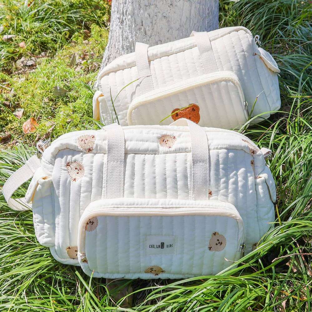 Workwear Mommy Portable Handbag, Multifunctional Storage Cross-Body Mother and Baby Bag, Large Capacity Z260304