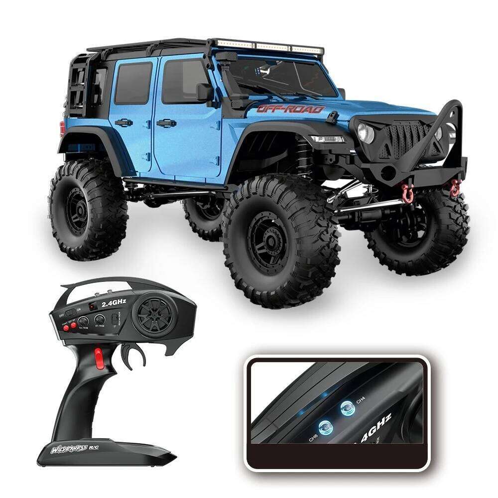 1/10 RC Car HB RTR R1011 Remote Control Vehicle 2.4G Full Proportional Rock Crawler LED Light 4WD Off-Road Climbing Truck Toys Z260304