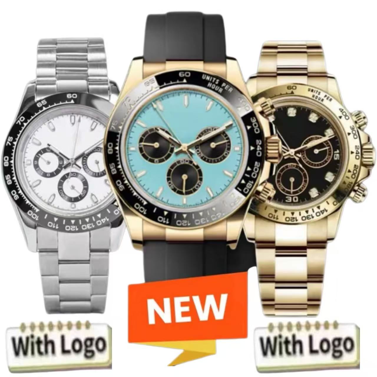 Designer watches men daytons watch 41MM automatic movement Wristwatches waterproof reloj orologio montre with sapphire glass box