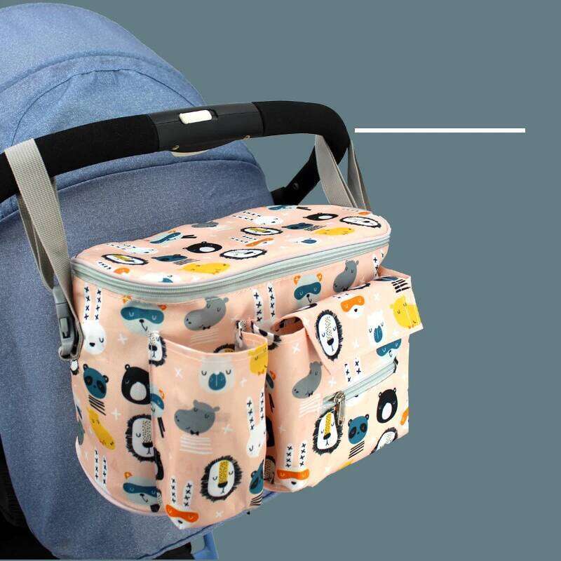 Baby Portable Holder Car Newborn Caddy Nappy Bag Maternity Nursery Organizer Storage Bin Diaper Bags Z260304