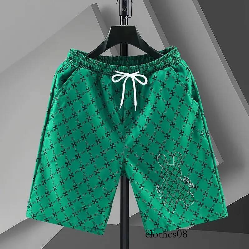 2024 summer shorts men's thin ins beach casual sports five-point pants