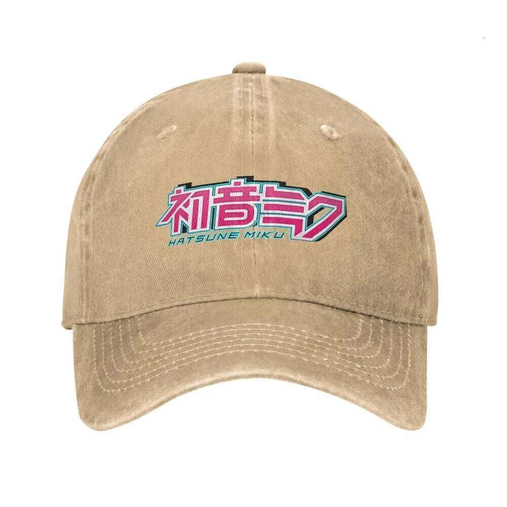 2025 Hatsune miku logo Headwear Baseball Cap Men Women Daily Caps Adjustable Trucker Hat Leisure Outdoor Sun Protection Y260304