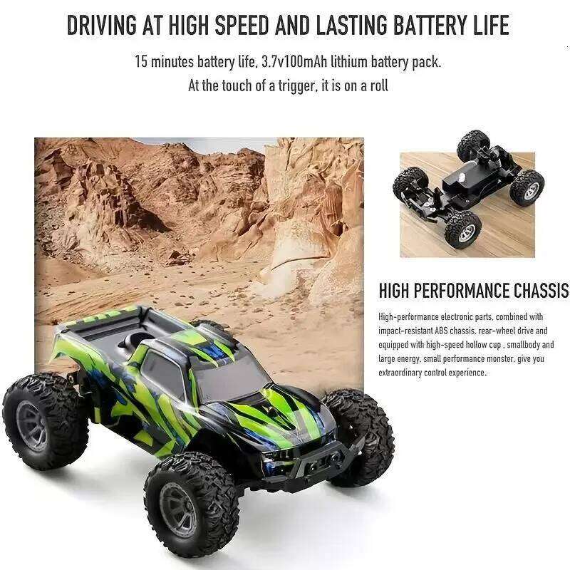 Maxs New Mountaineering Mini Remote Control Vehicle Off Road Drift Vehicle1:32 Children's Boy Outdoor Recreation Toy Car Z260304