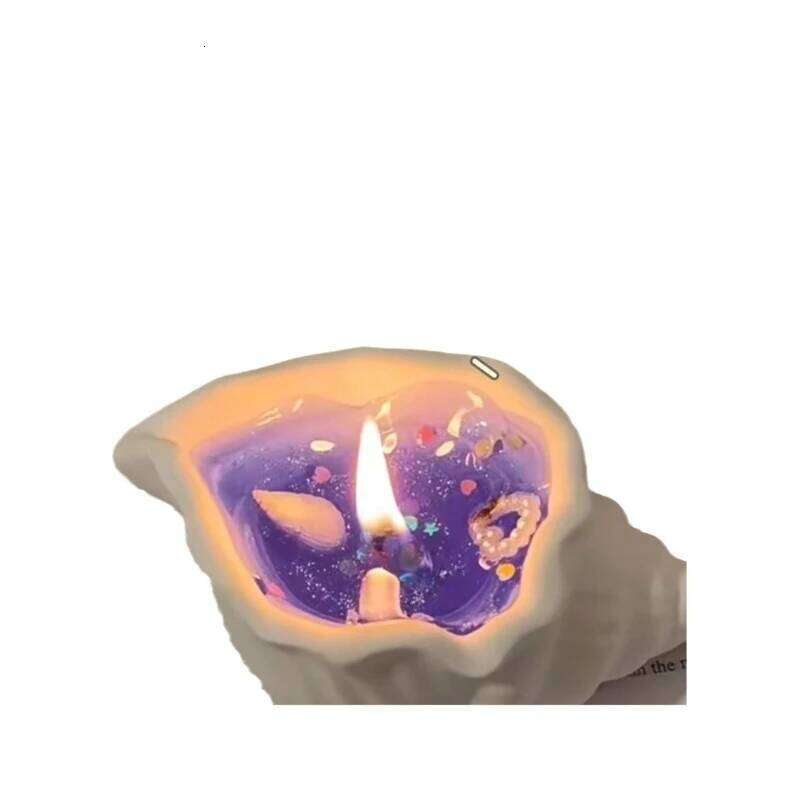 Conch Scented Candles Household Bedroom Fragrance Ornaments Souvenir Home Deodorizing Plant Essential Oils Multiple Styles W260304 W260305