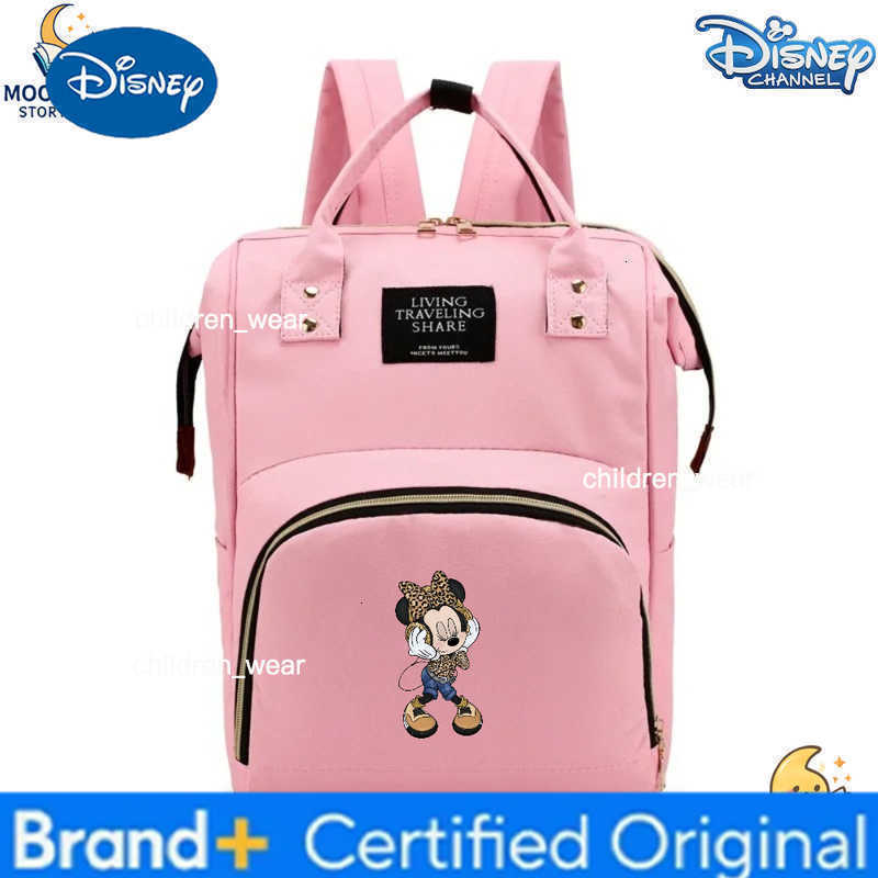 Disney Mickey Mouse Style Merch Backpack Fashion School Bag Cartoon Family Gift Kids Bags for Girls Daily Use Travel Fans H260305