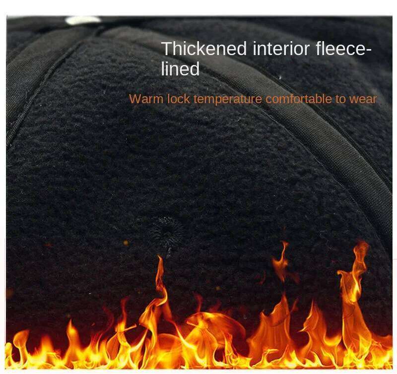 Quick Dry Waterproof Back Closed Big Head Baseball Cap for Men Women Fleece Lining Autumn Winter Spring Hats 55-60cm 61-65cm Y260304