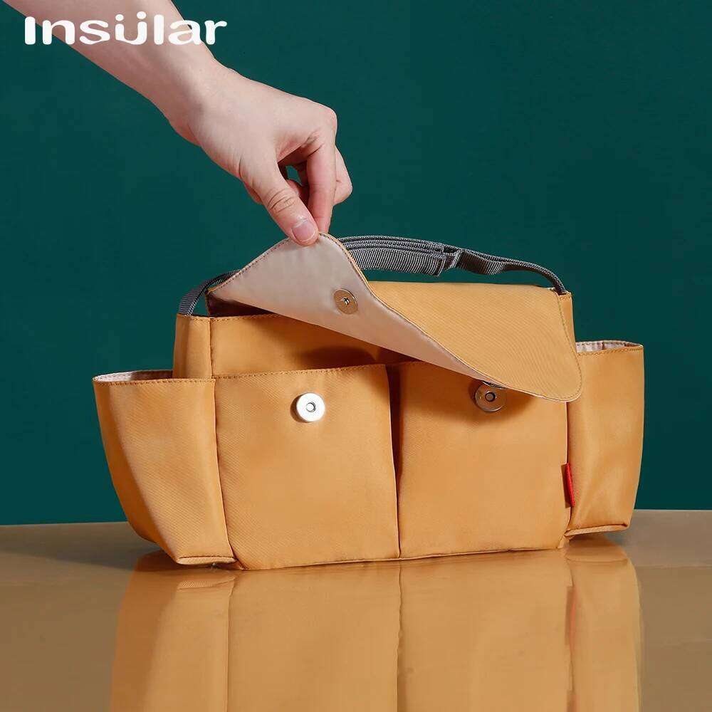 Baby Bag Pram Stroller Cup Holder Cover Trolley Organizer Pouch Travel Accessories Z260304