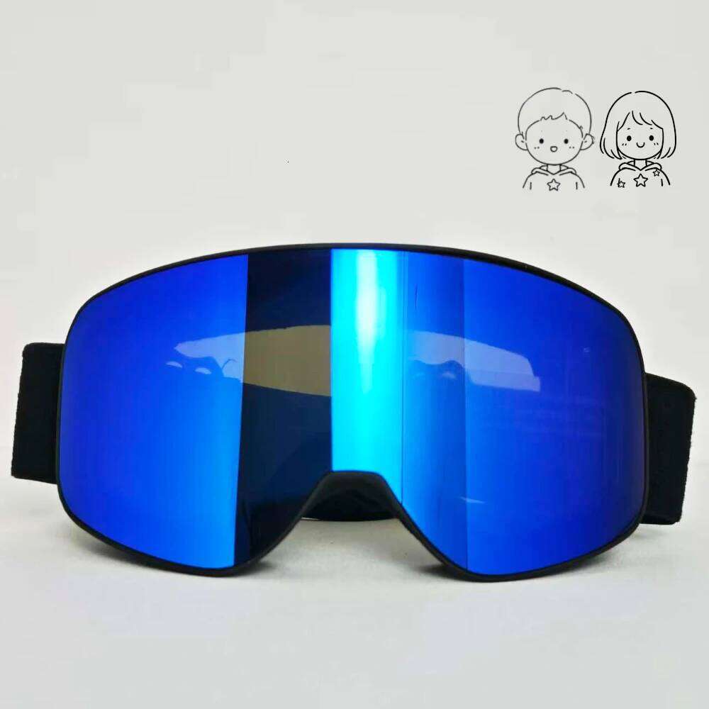Kids Christmas Gift Fashion Equipment High Definition Lens Ski Goggles Windproof Dustproof All Day Outdoor Winter Sports S260304