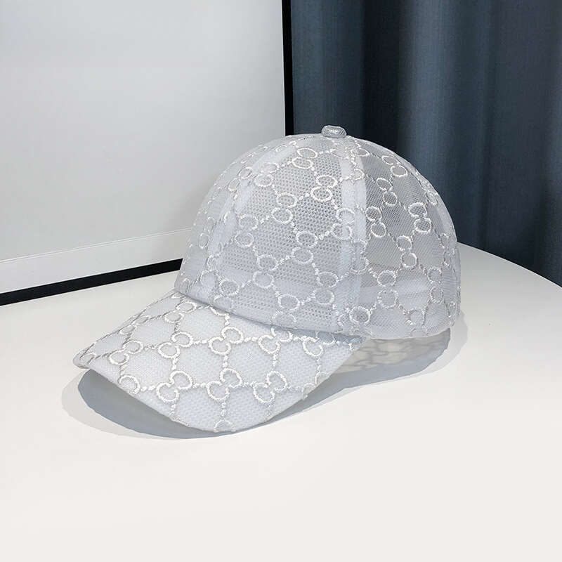 Simple baseball sun protection hat Summer lace floral breathable cap Trendy version Accessory for City Walk & Coffee Date