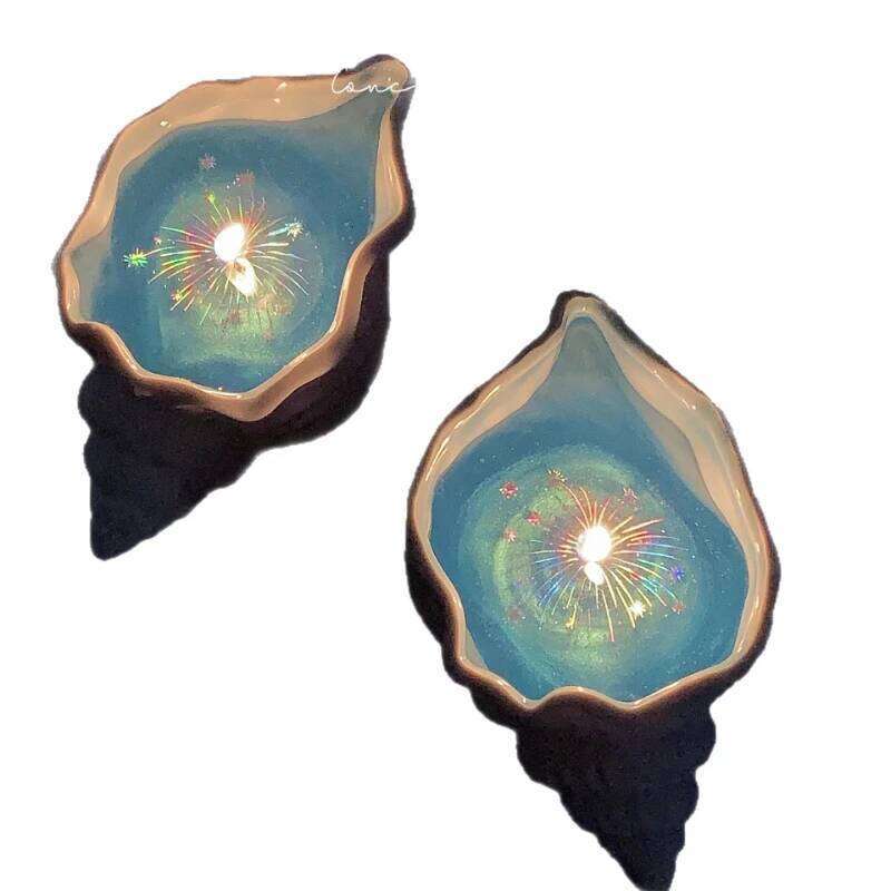Conch Shell Scented Candles Creative Handcrafted Birthday Gifts Bedroom Ornaments Home Fragrance W260304 W260305