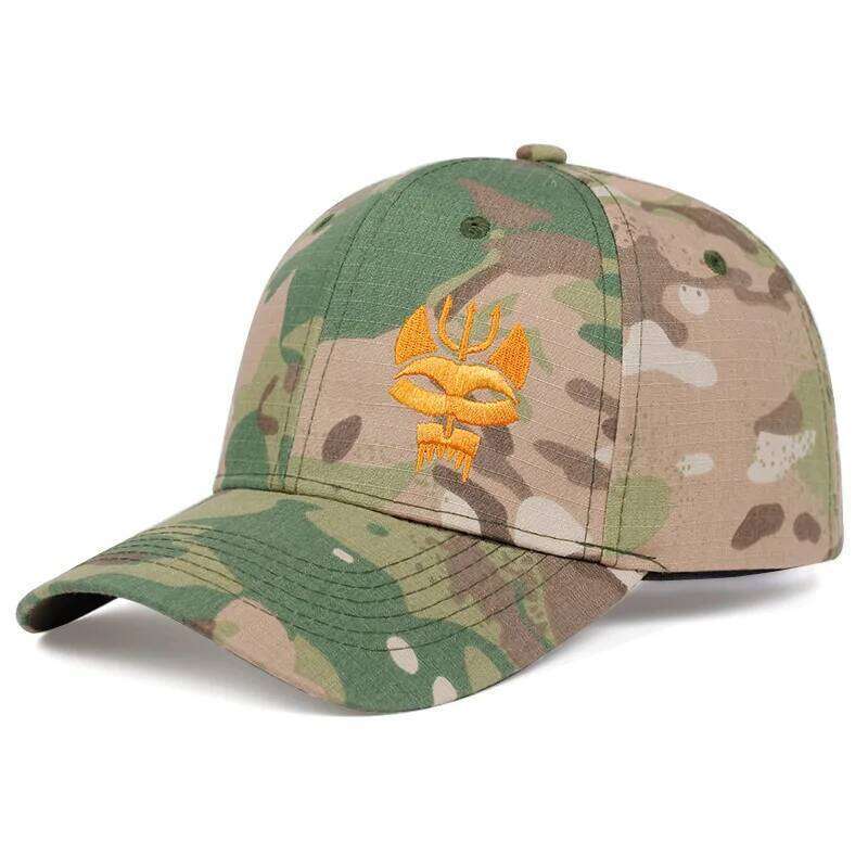 Fashion hip hop hat back sealed cotton baseball cap personality embroidery camouflage caps Men Women snapback hats gorras Y260304