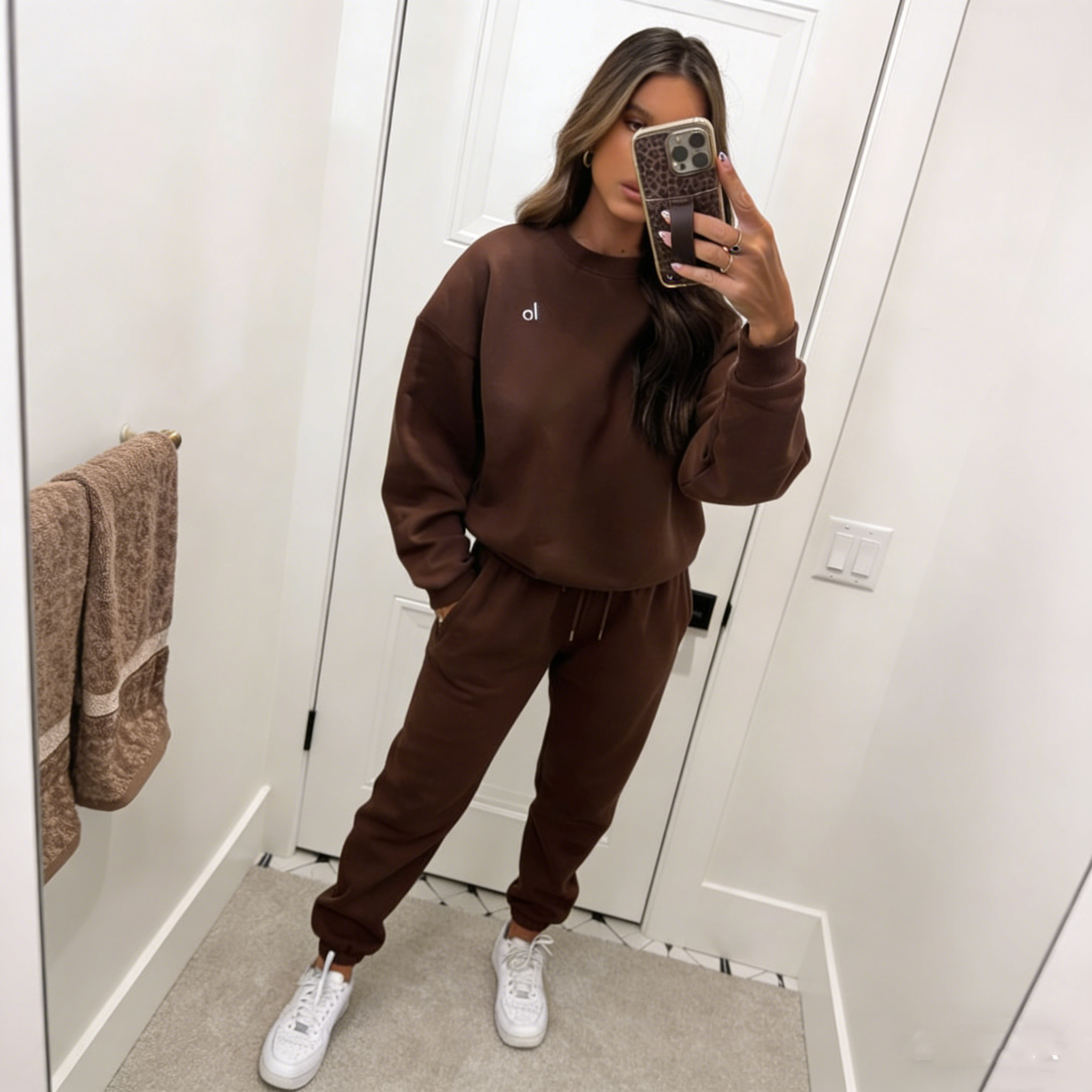 Designer women men set Hoodies Sweatshirt Sets Yoga 2-piece Printing Sports Suit Sportswear Jogging Hooded Clothes Designer Sweatpants Casual Hoodie