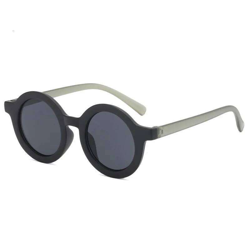 2025 Trendy Children's Sunglasses Long Term Backup Small Elliptical Decorative Mirror New Fashion Z260305