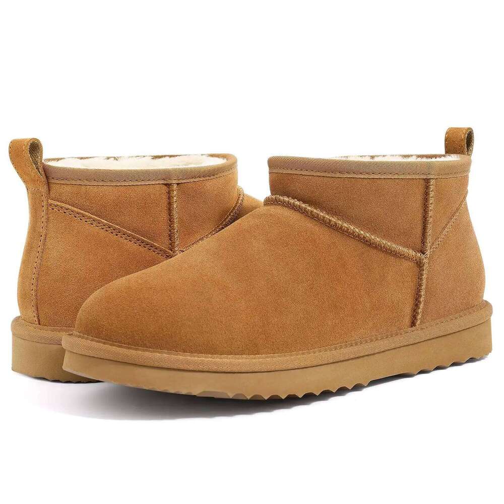 Kidmi Winter Cotton Warm Short Plush Snow Nonslip Cashmere Ankle Shoes Comfort Fur House Women Boots
