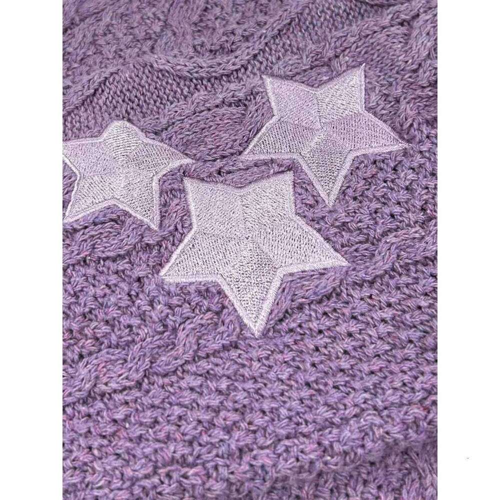 Taylo Swft Purple Short Speak Now Embroidered Star Cardigan Sweater 001 XJ260305