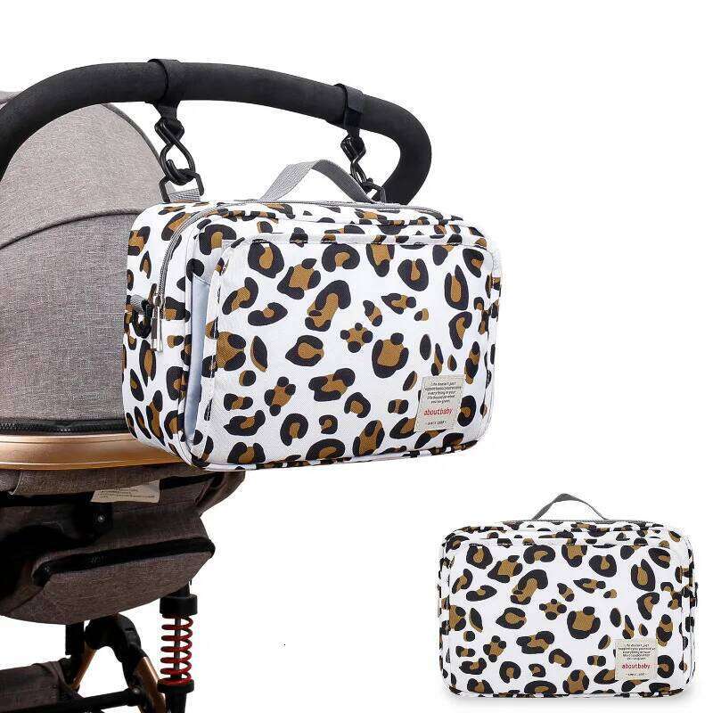 BagStroller Organizer Mummy Large Capacity Travel Hanging Bottle Holder Pram Diaper Bags Baby Stroller Bag Z260304