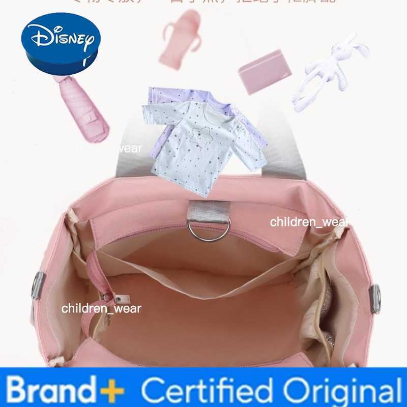 Disney Mickey New Diaper Bag Handbag Cartoon Fashion Portable Baby Diaper Bag Large Capacity Baby Products Storage Bag H260305