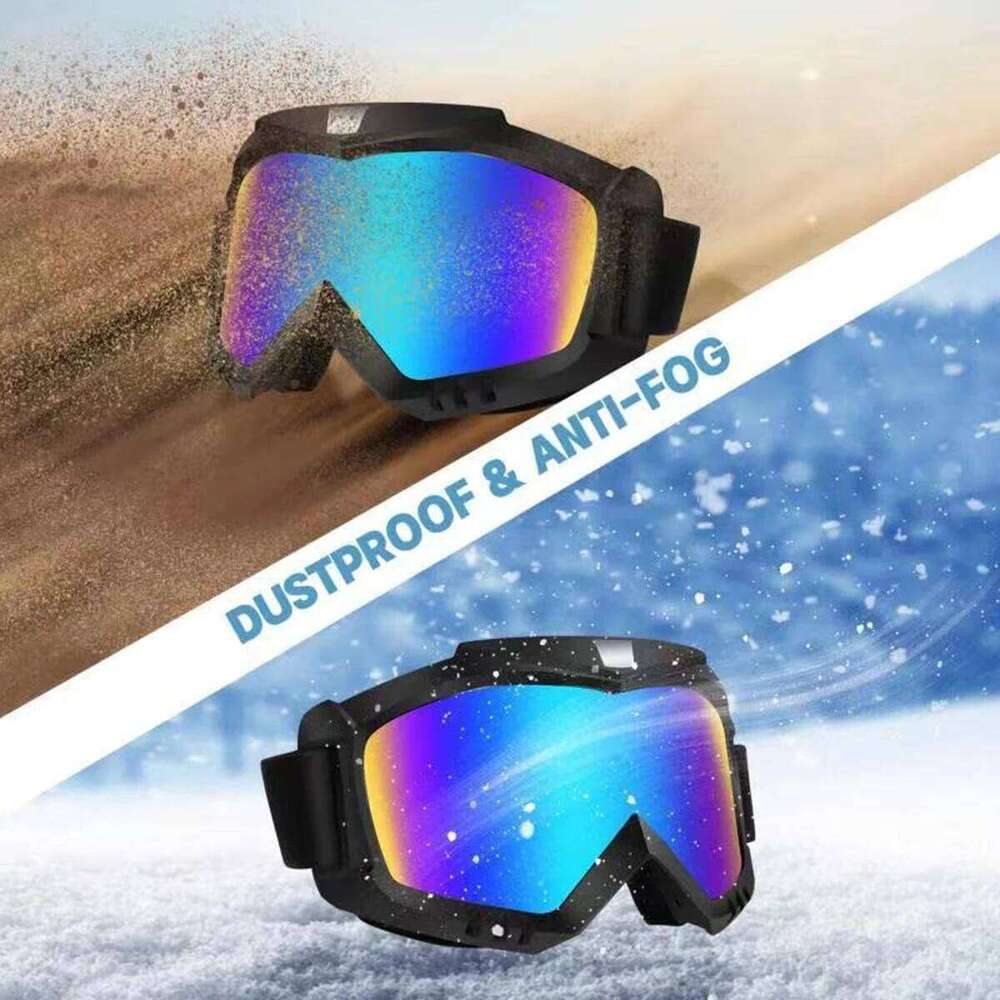 Windproof Goggles HD Motorcycle Outdoor Sports Sun Glasses Eyewear Riding Motocross Ski Summer UV Protection Sunglasses Masks S260304