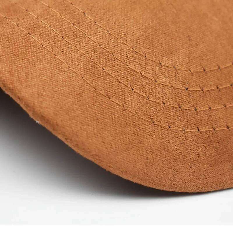 New Wholesale Suede Baseball Cap Autumn for Men Women Winter Solid Street Hat Unisex Adjustable Casual Plain Gorra Caps Y260304