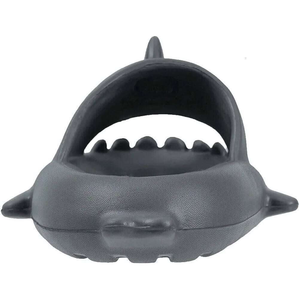 KIDMI New Men's and Women's Shark Slides Cloud Slippers Summer Open Toe Slide Sandals Casual Anti-Slip Beach Pool Shower Shoes