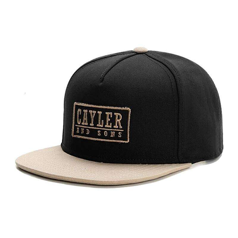Trendy CAYLER AND SONS Baseball Fashionable Classic Hip Hop Outdoor Sunshade Decorative Adjustable Flat Edge Hat Y260304
