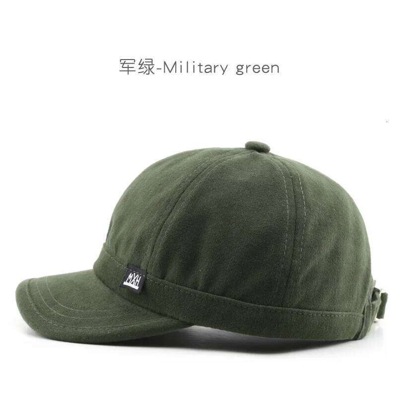 Short Brim Baseball Cotton Men Women Soft Vintage Dad Hat Adjustable Trucker Style Low Profile Cap Y260304
