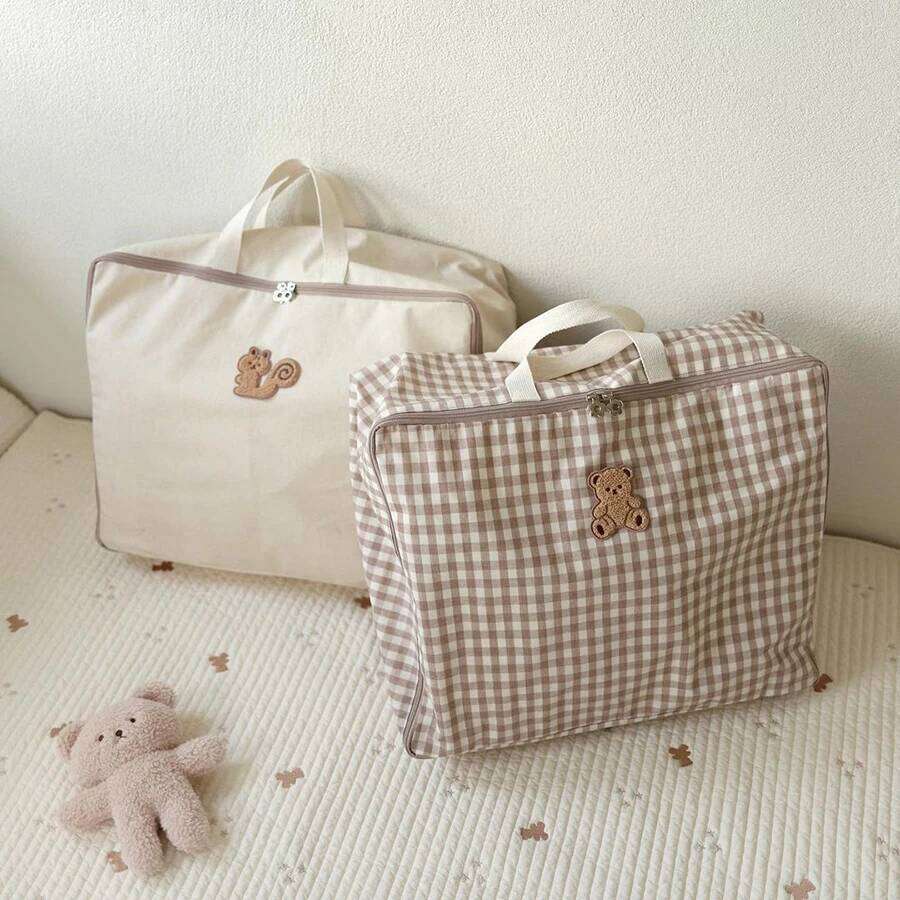 Large Capacity Mommy Kindergarten Quilt Storage Travel Luggage Hospital Maternity Bag Baby Items Organizer Z260304