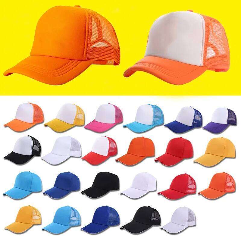 Polyester Mesh Trucker Hat Adjustable Dad Baseball Cap For Men Women Wholesale And Retail Of Unisex Hats Y260304