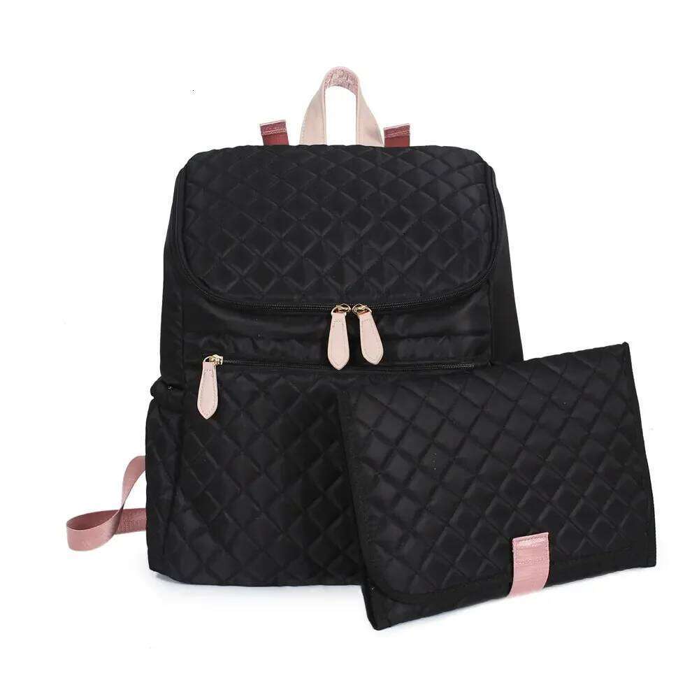 2022 Fashion New Backpack Multifunctional Diaper Organizer with Thermal Milk Bottle Bag Baby Bags for Mom Z260304