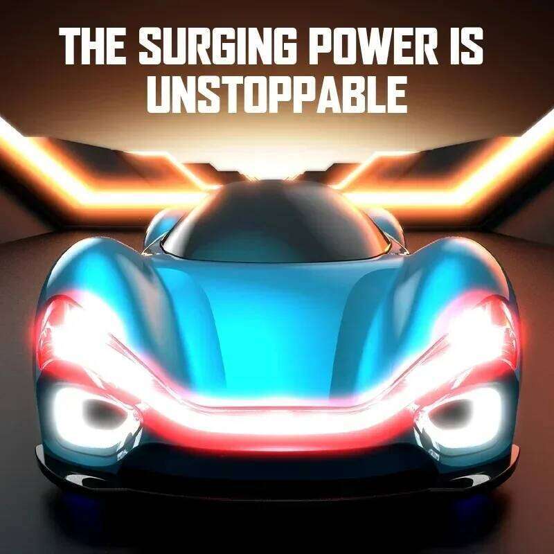 Energy Concept Remote Control RC Drift Car with Spray Streamer Multiple Light Modes New Charging Pile Style Z260304