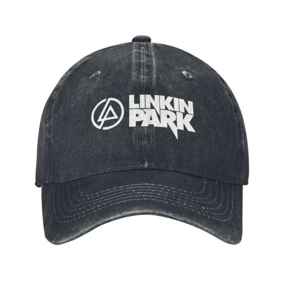Linkins Meteora Minutes To Midnight Men Women Baseball Caps Parks Hunting Distressed Washed Hat Vintage Outdoor Golf Snapback Y260304