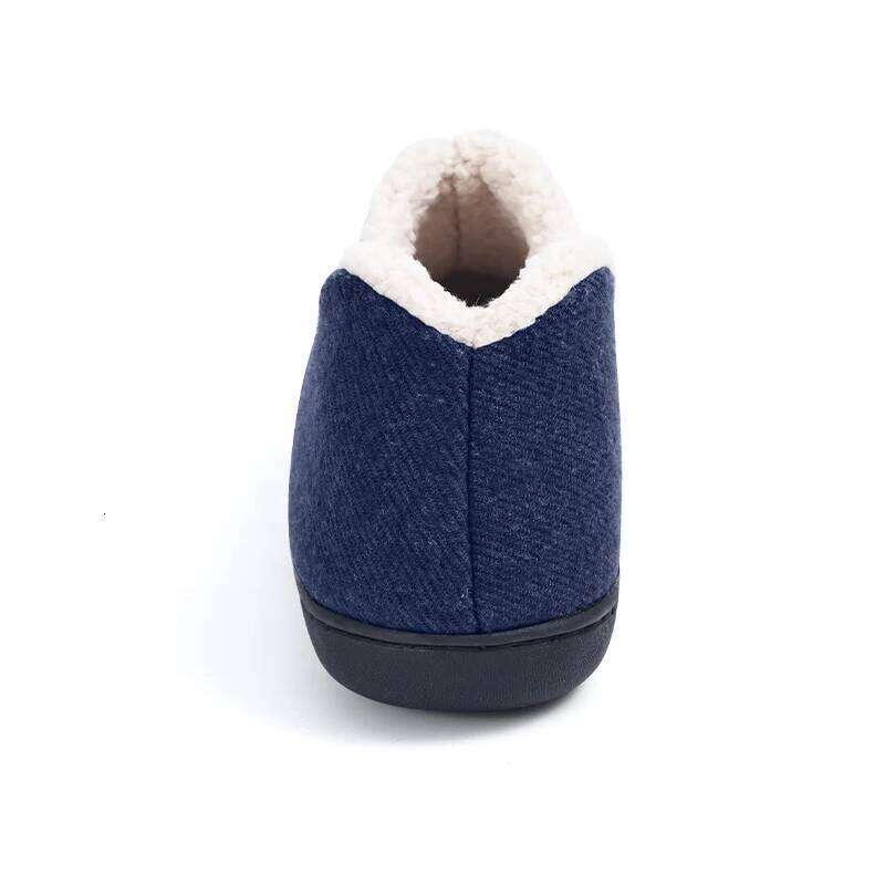 Kidmi Winter Fuzzy Women's Indoor With Memory Foam Casual Ladies House Shoes Non-Slip Rubber Sole Women Cotton Slippers