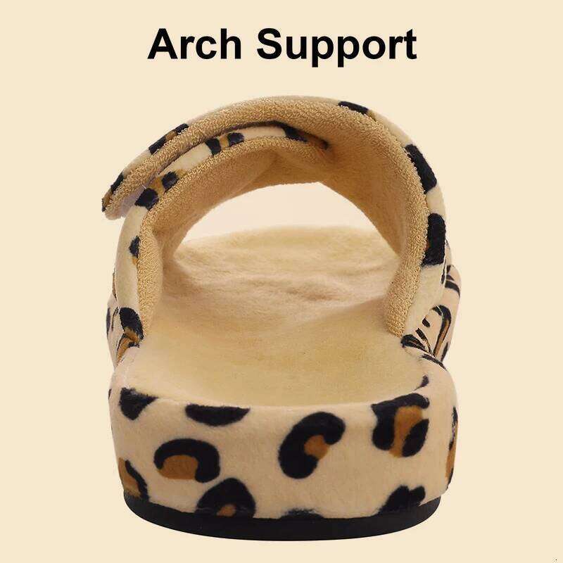 Kidmi Fashion Women Indoor Soft Orthopedic Home Summer Outdoor Open Toe Breathable Flat Slippers Arch Support
