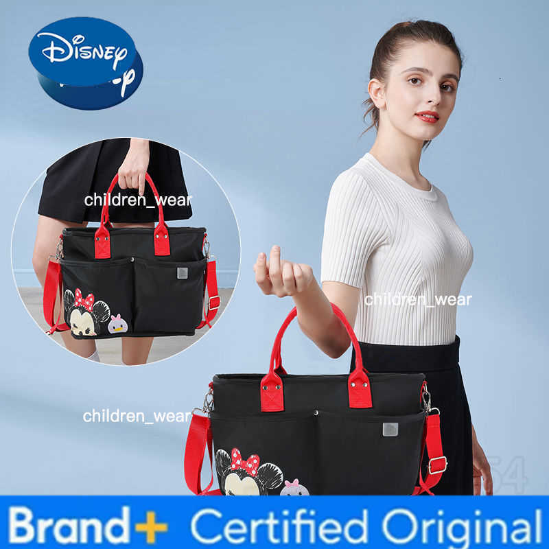 Disney New Diaper Bag Handbag Large Capacity Fashionable Baby Diaper Bag Multifunctional Lightweight Baby Products Storage Bag H260305