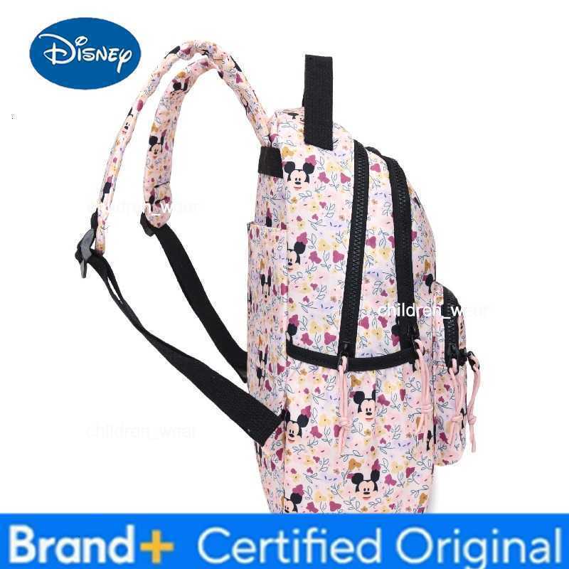 Disney 2026 New Cartoon Fashion Mickey Large-Capacity Backpack Casual Travel Bag Student School Bag H260305