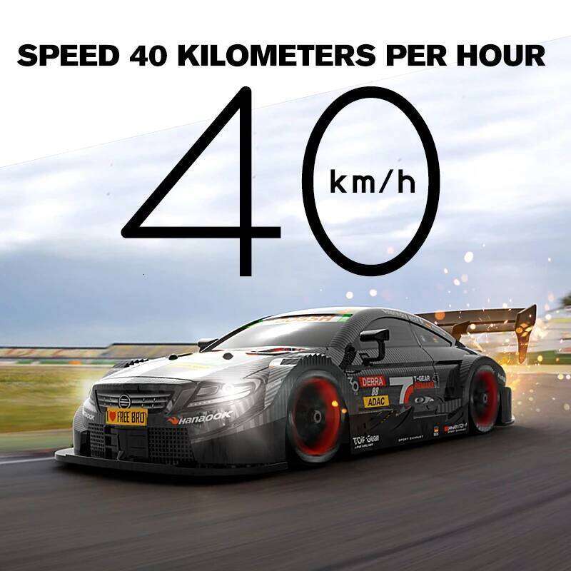 RC 4WD 2.4G Racing High Speed Off-Road Remote Control Drift Toys 1:16 with LED Light Race Sports Car for Boys Children Gifts Z260304