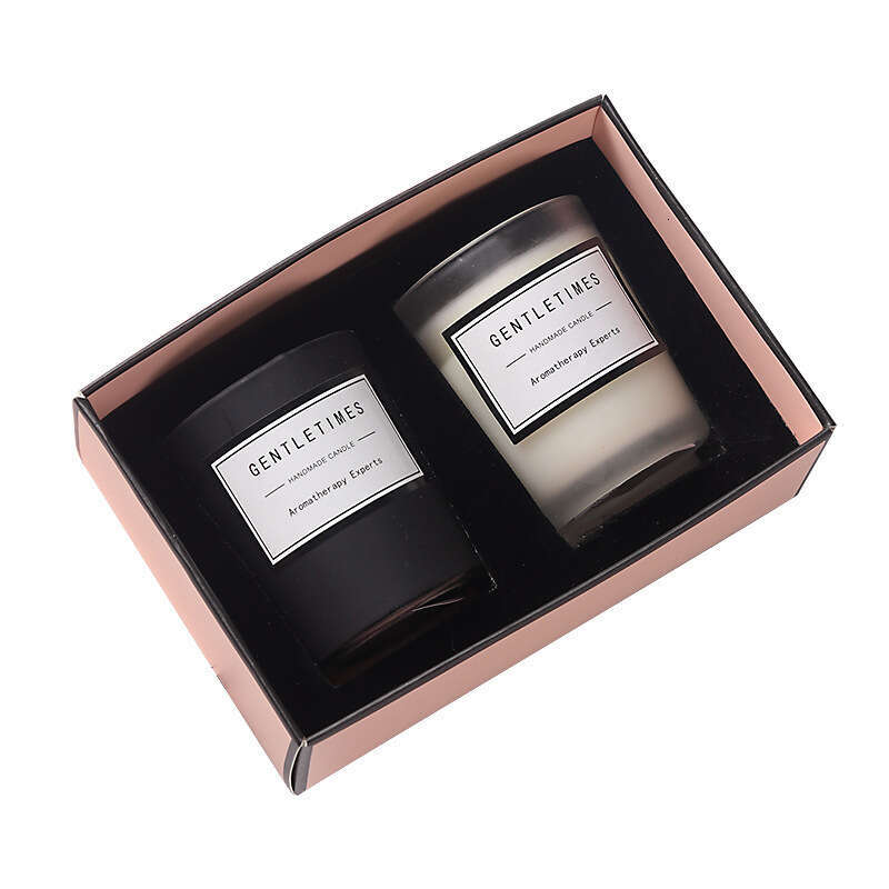 In Stock Wholesale European Romantic Soy Lamp Creative Valentine's Day Gift Box Fragrance Aromatherapy Candle Set W260305
