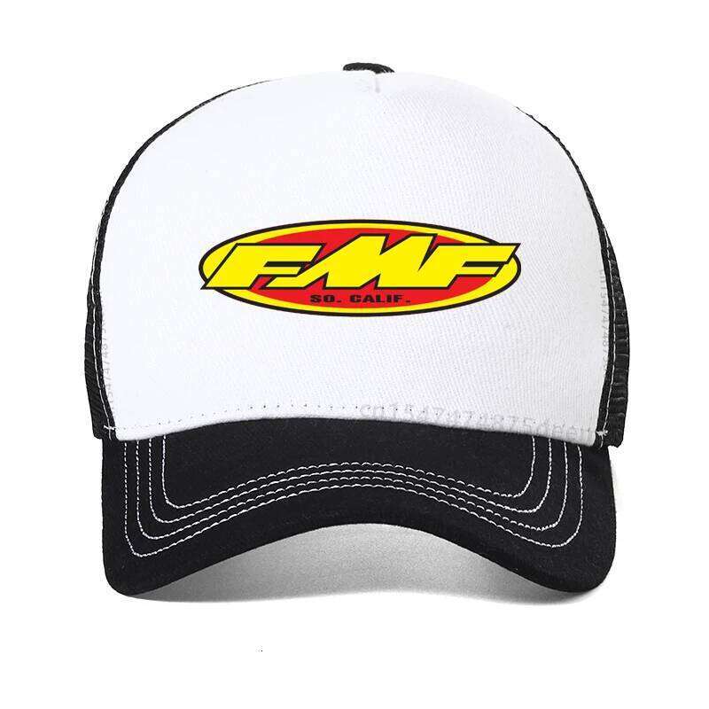 Cool Tops Exhaust Fmf Racing Ama Motocross Baseball Cap Mens Outdoor Snapback hats Adjustable Mesh hat Y260304