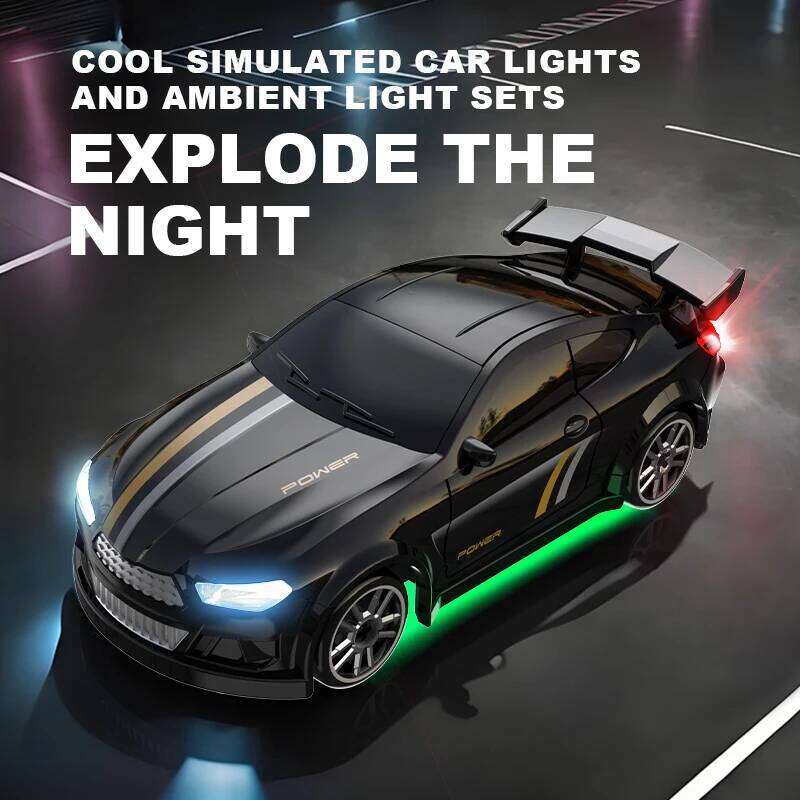 1: 64 Desktop Drift Car Four-Wheel Drive Full Proportion Mini Racing Toy With Rechargeable Battery, Children's Holiday Gift Z260304