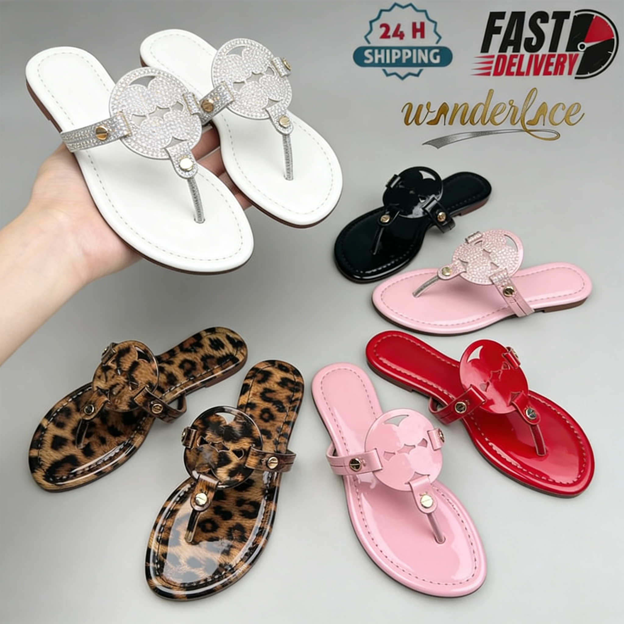 Designer torys burchy sandles women slides slippers luxury flat flip flops sliders slide toryes sandals burchy slippers women outdoor shoes big size35-42