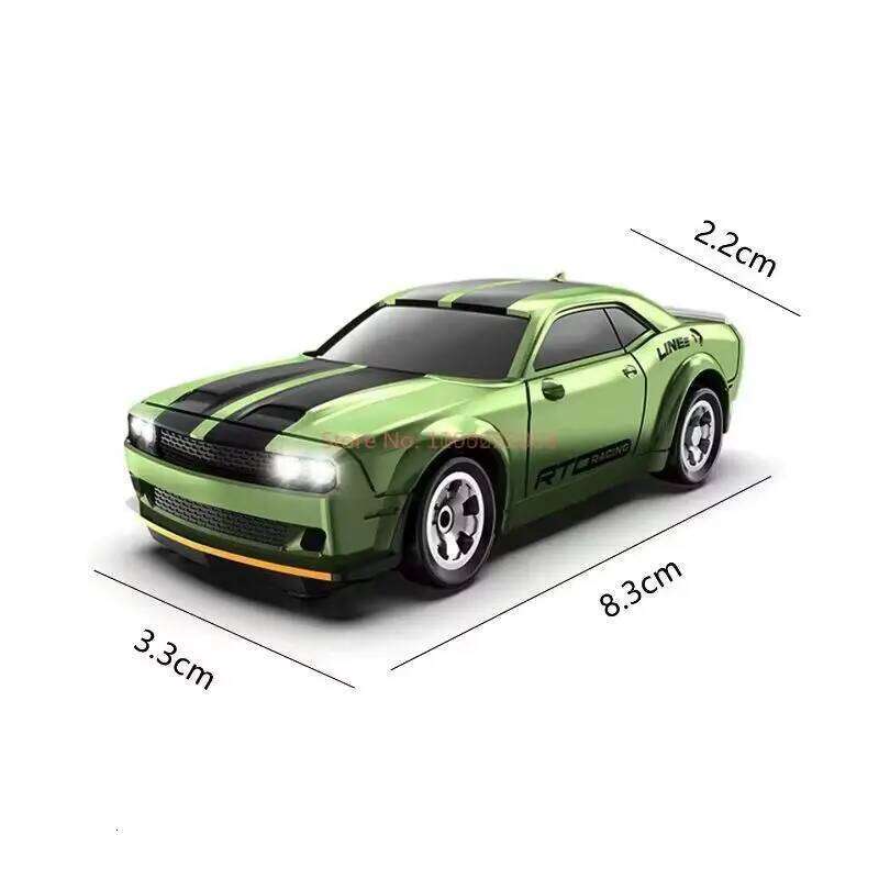 1:64 Scale Remote Control Car Full Function Four-Wheel Drive Drift Racing Desktop Model Toy for Children And Collectors Gifts Z260304
