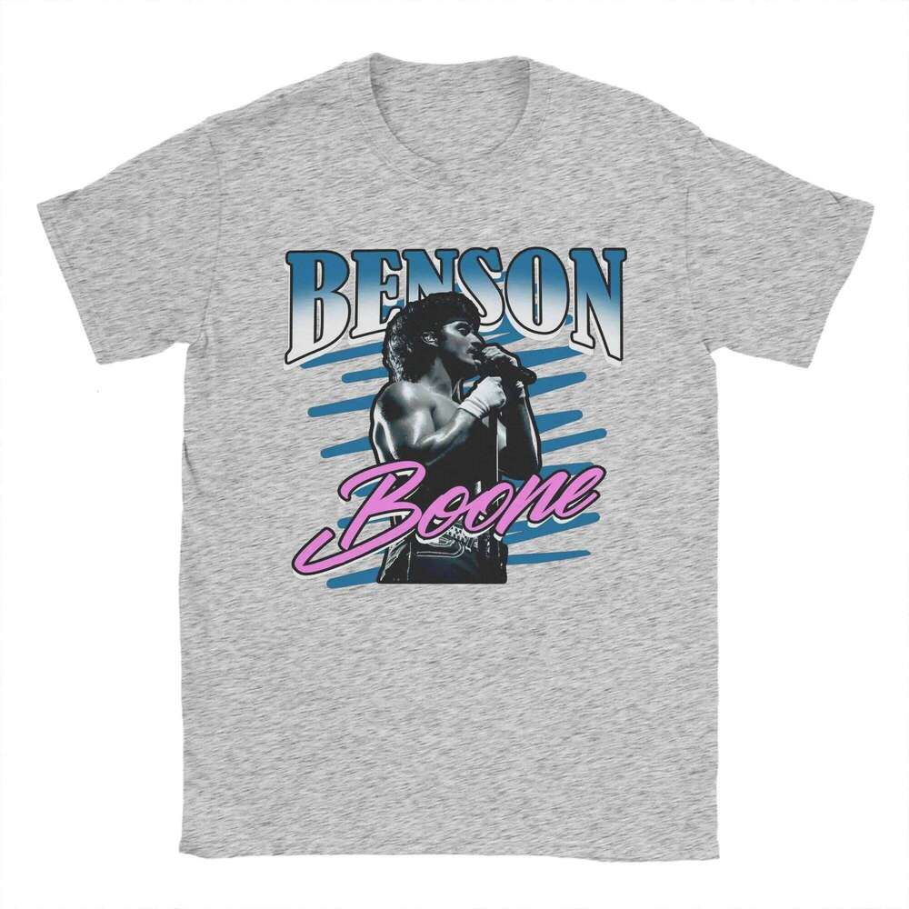 Funny Retro Style Benson Boone T-Shirt Men women Round Neck T Shirts Short Sleeve Tee Shirt Gift Idea Clothing H260304