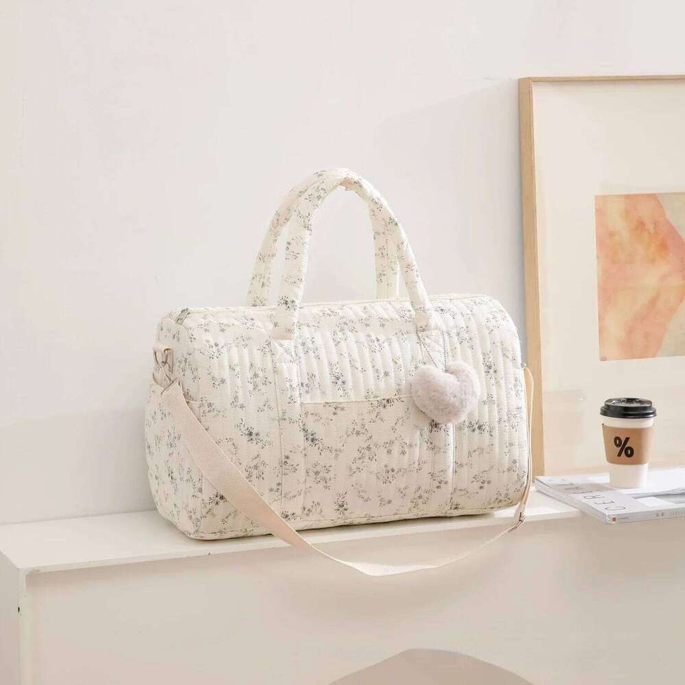 Floral Mommy Large Capacity Diaper Bag Maternity Pack Travel Handbag Storage Women Shoulder Bags Baby Items Organizer Z260304