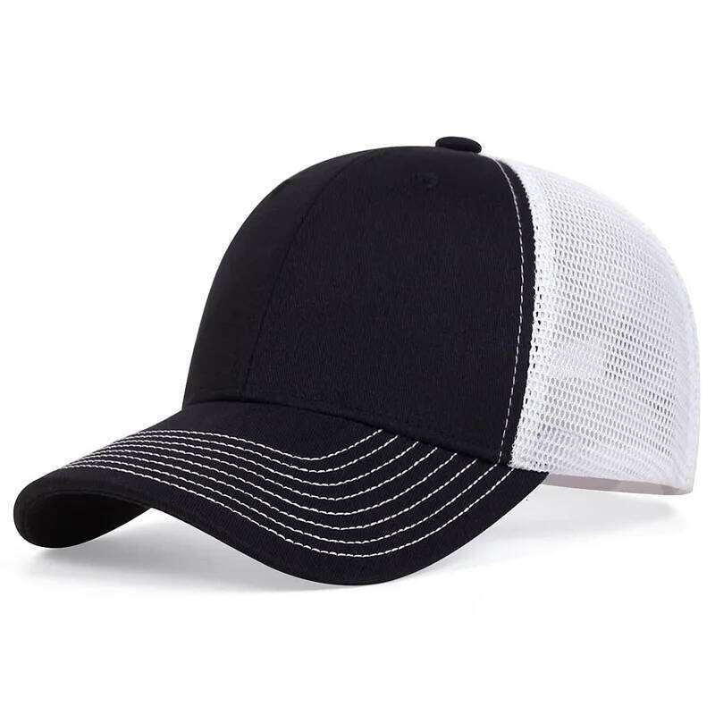 Unisex 8 Lines On Brim Of The Baseball Net Caps Spring and Summer Outdoor Adjustable Casual Hats Sunscreen Hat Y260304