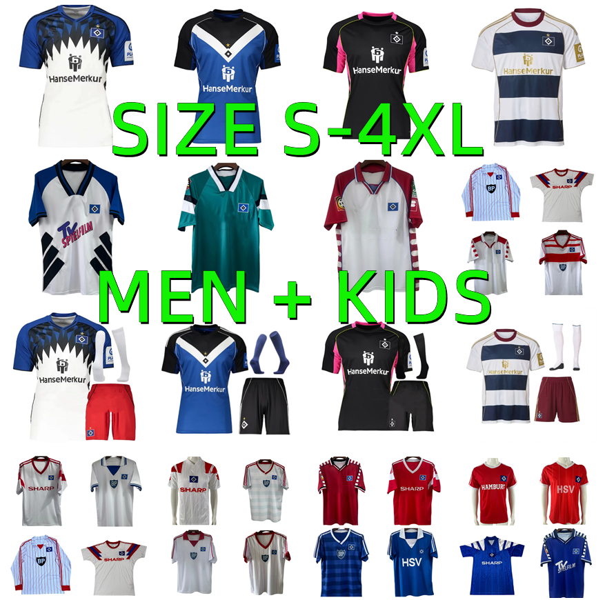 2025 2026 Hamburger SV Soccer Jersey 25 26 VAGNOMAN ONANA 1979 1980 1984 1986 1992 1993 retro GLATZEL LEIBOLD REIS DUDZIAK HSV Football Shirt Mens kids kit